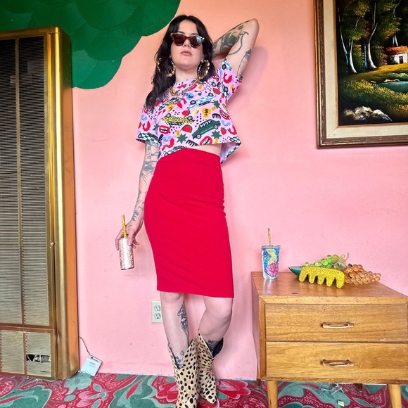 Nooworks Tops - Nooworks Roll Out Crop Top